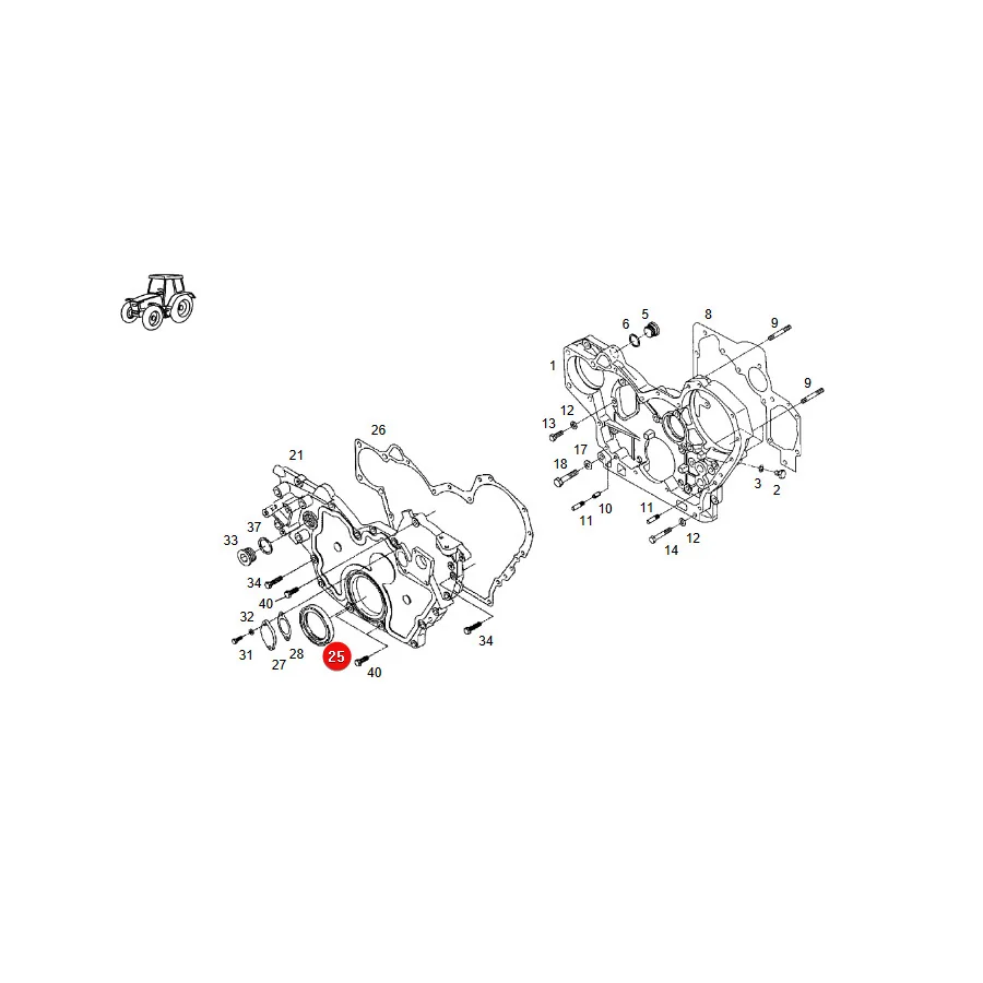 Corteco - CO15027677B - Anello di tenuta Simering Fendt F824200210560