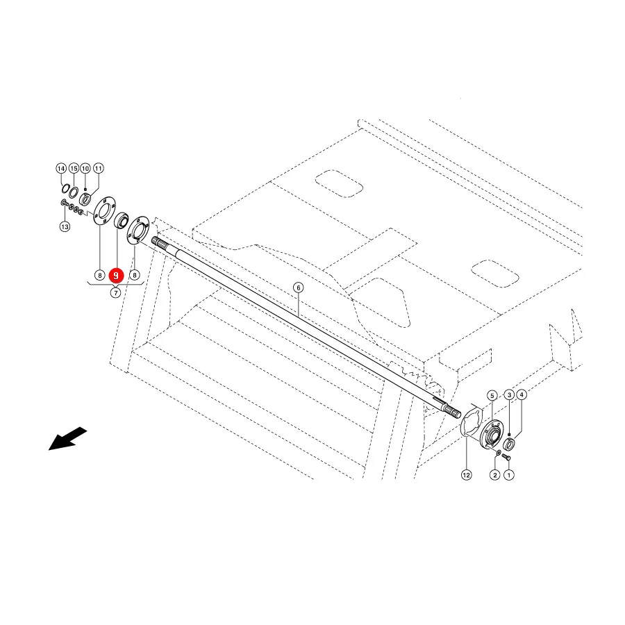 INA/FAG - grae40nppb - Incastro cuscinetto 40x80x44 mm GRAE40 Claas
