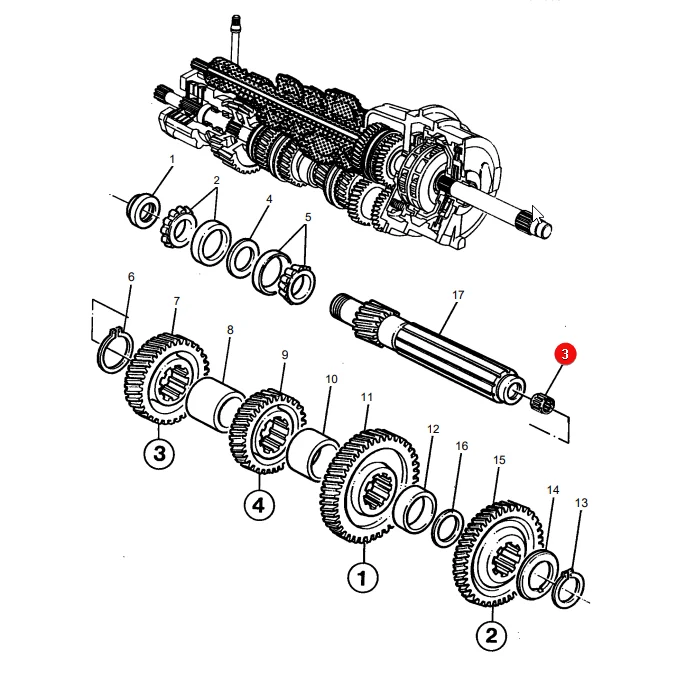 INA/FAG - HK3020 - Cuscinetto a rullini Massey Ferguson X636048900000