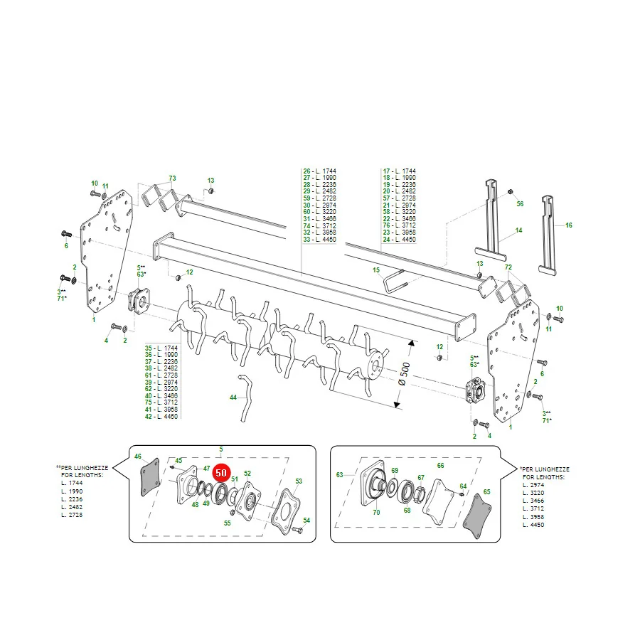 Maschio Gaspardo - F04010184R - cuscinetto