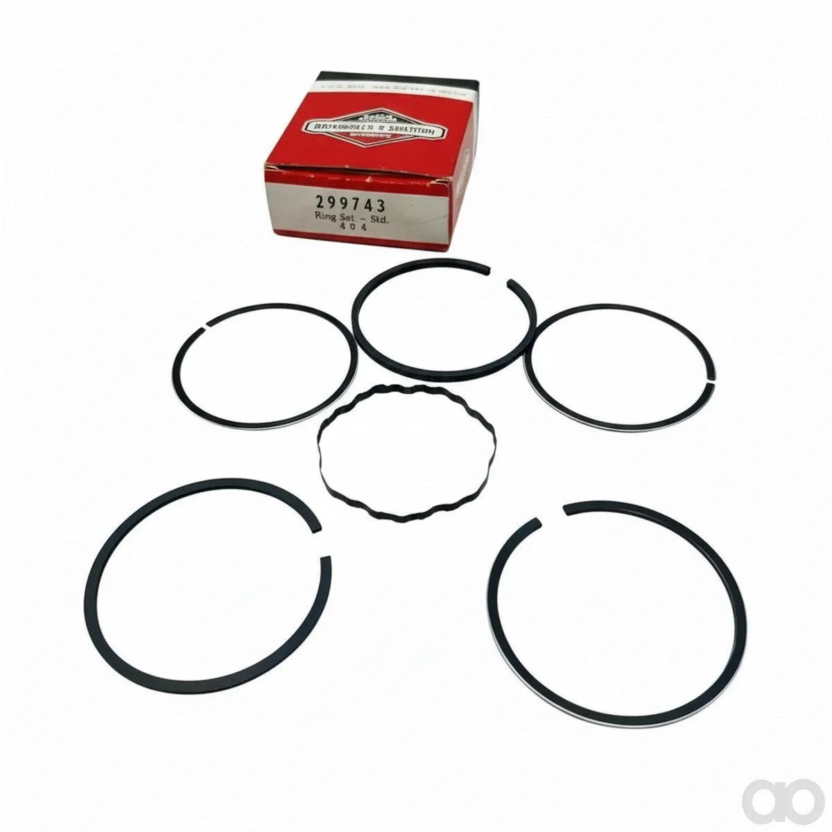 Briggs and Stratton - 299743 - Set di anelli per pistone