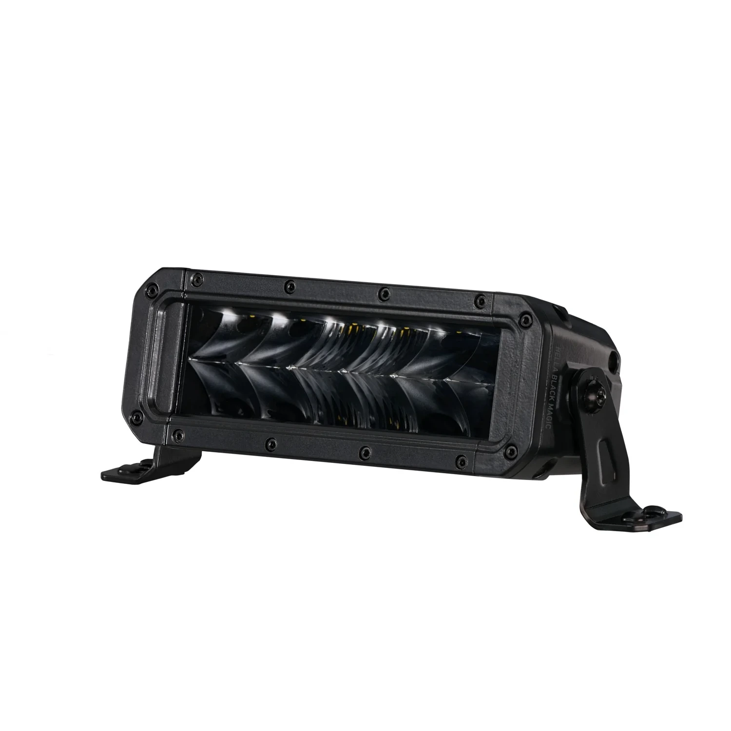 HELLA - 1FJ 358 196-451 - LED-High Beam Headlight, Black Magic Tough Mini Lightbar 7", 12/24V, 2100lm – Front