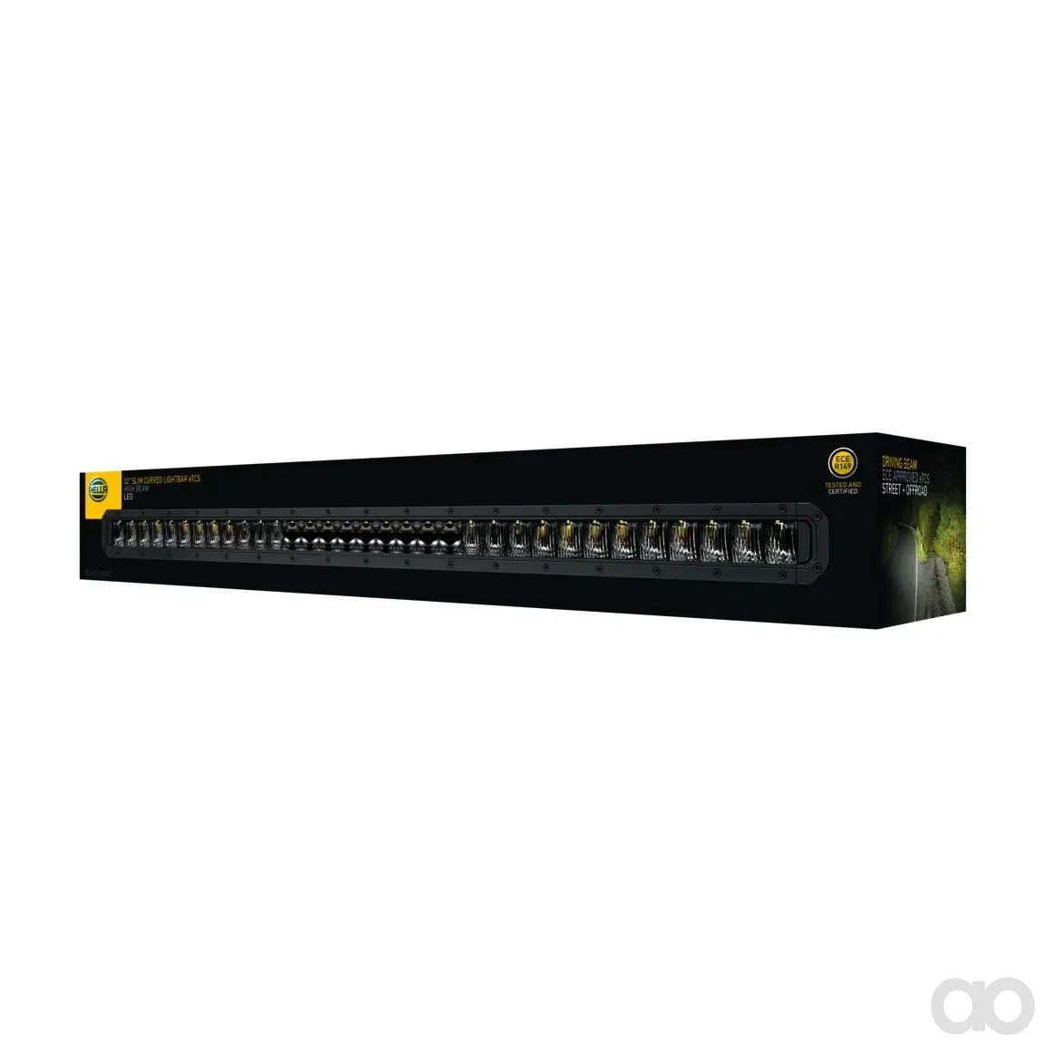HELLA - 1FJ 358 196-511 - LED-High Beam Headlight, Black Magic Tough Lightbar 32", 12/24V, 5410lm – Front