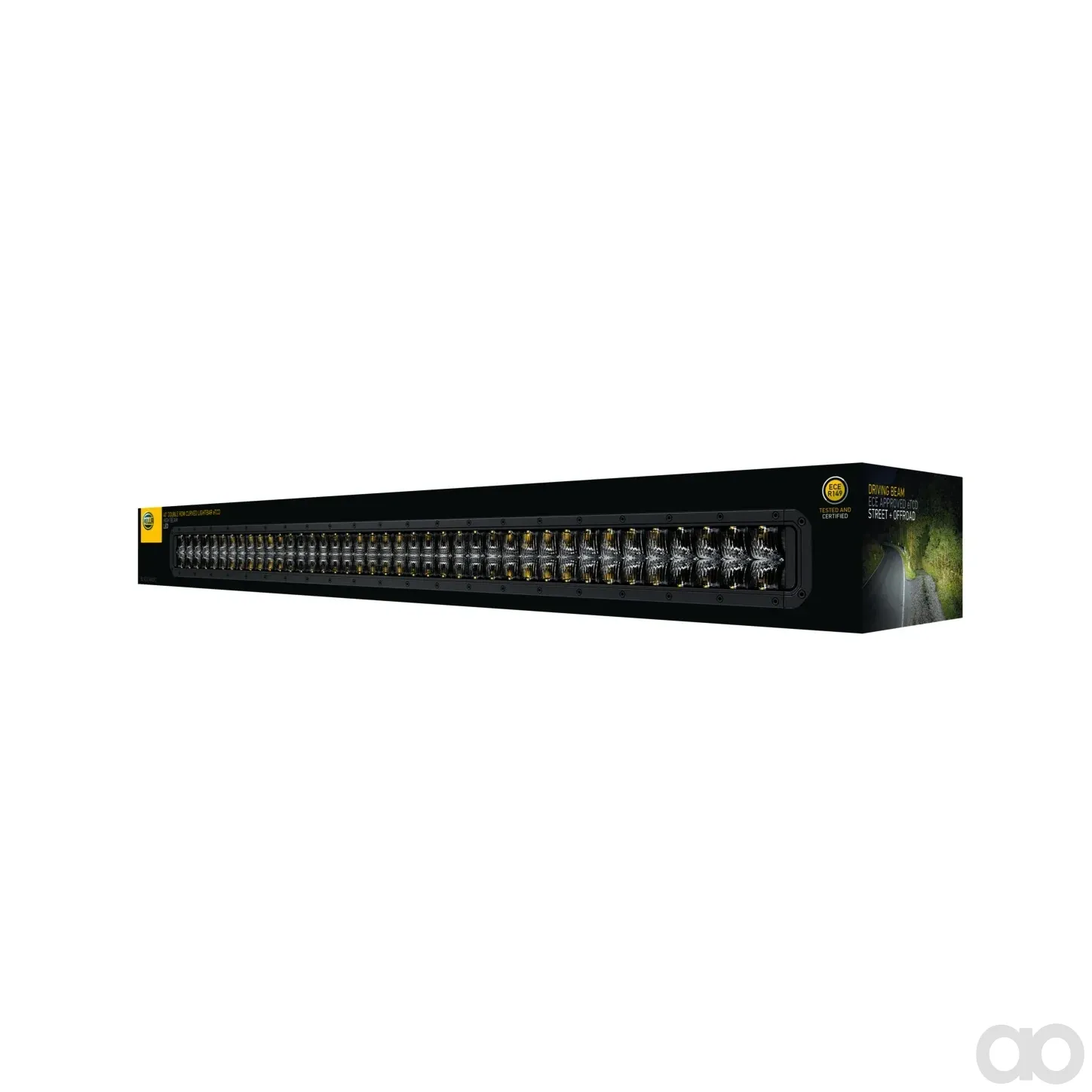 HELLA - 1FJ 358 196-621 - LED-High Beam Headlight, Black Magic Tough Lightbar 40", 12/24V, 9222lm – Front
