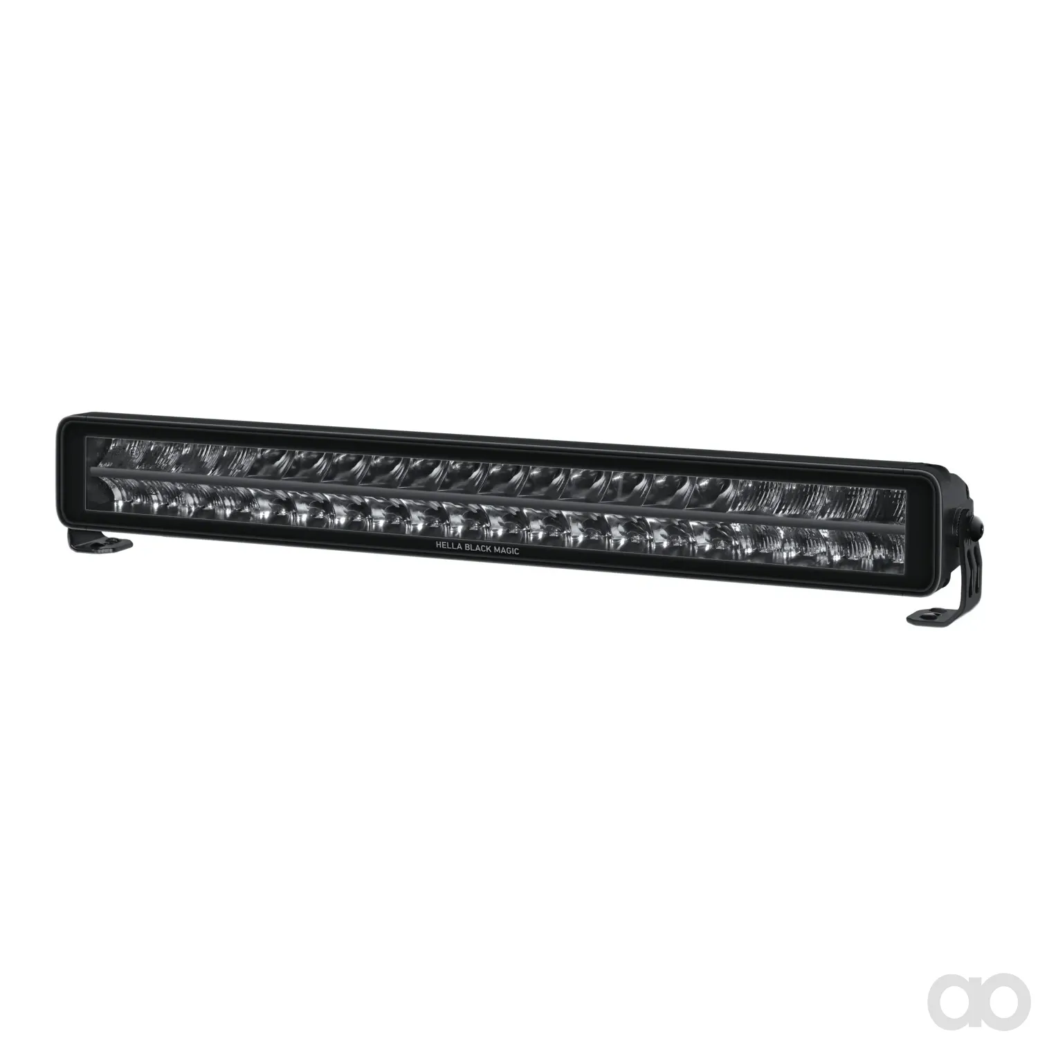 HELLA - 1FJ 358 236-041 - Lightbar, Black Magic Edgeless Pro, 12/24V, yellow (amber)/white, 4870lm – Front