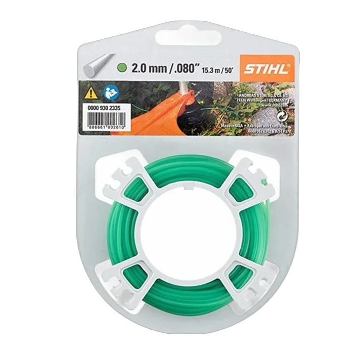 Stihl - 0000-930-2335 - Diametro Linea Rotonda 2,0 mm x 14,0 m Verde