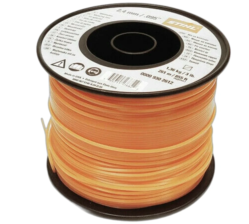 Stihl - 0000-930-2612 - Linea Quadrata Diametro 2,4 mm x 253,0 m