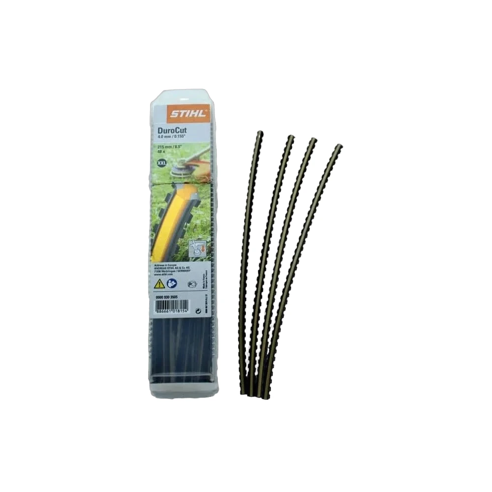 Stihl - 0000-930-3505 - Diametro della linea dentata 4,0 mm x 0,215 m Oro