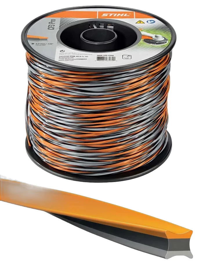 Stihl - 0000-930-4313 - Linea di taglio CF3 Pro Diametro 2,4 mm x 212,0 m