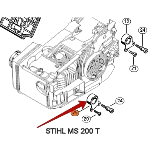 Stihl - 1129-790-9900 - Cuscinetto assorbitore di urti