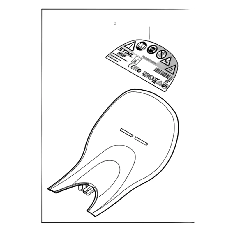Stihl - 4812-790-9104 - Manopola per mani