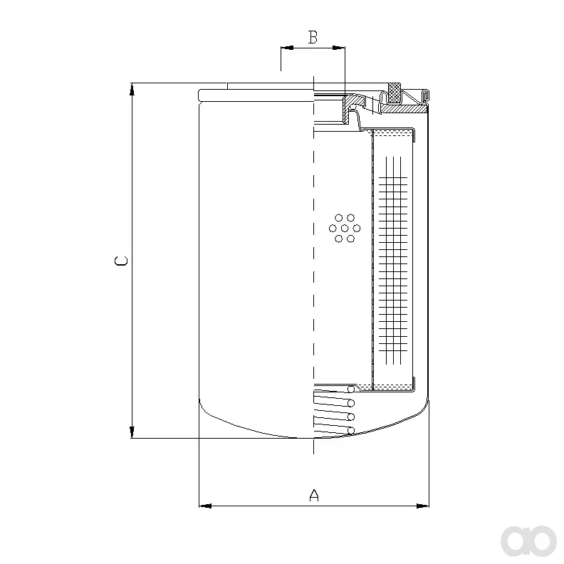 Filtrec - A110G10 - Oil filter (spin-on)