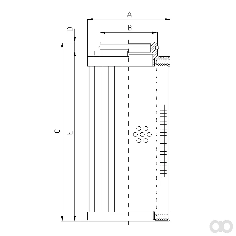 Filtrec - D731C25AV - Elemento filtro idraulico