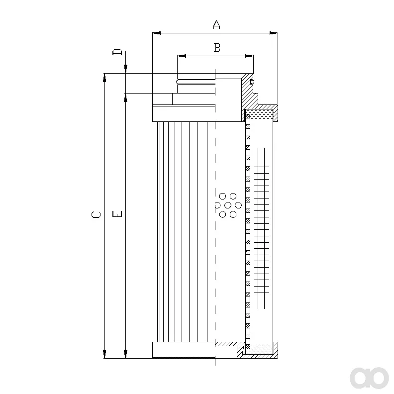 Filtrec - D771G03B - Elemento filtro idraulico