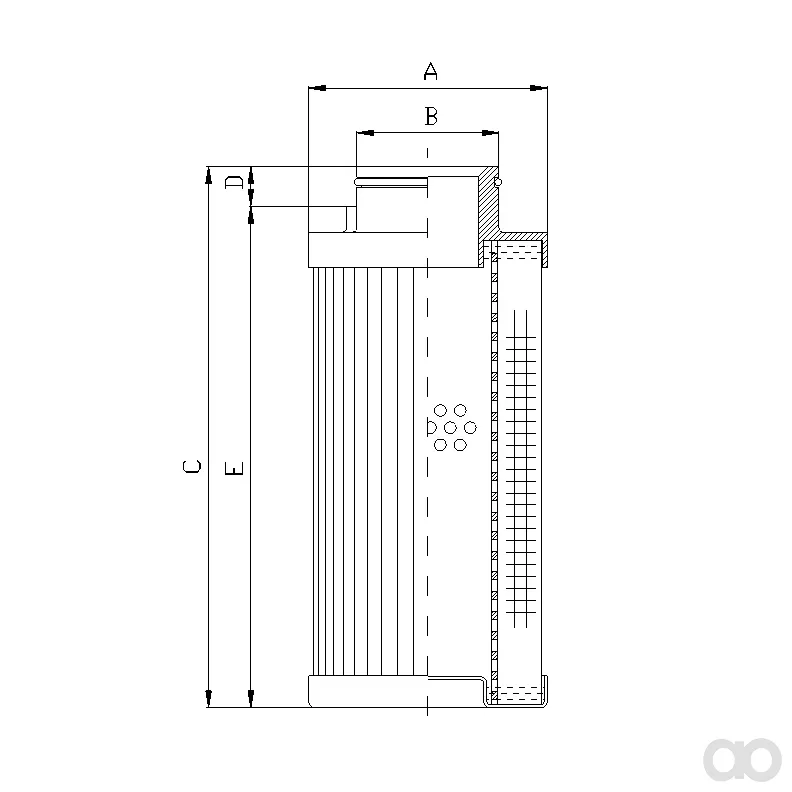 Filtrec - D790G10A - Elemento filtro idraulico