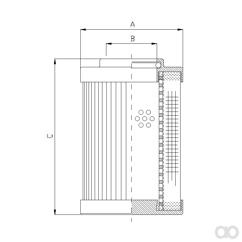 Filtrec - DHD1320H03B - Elemento filtro idraulico