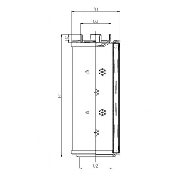 Filtrec - RHR60G05V3/AB1 - Elemento filtro idraulico