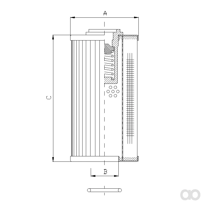 Filtrec - RLR175E20B - Elemento filtro idraulico
