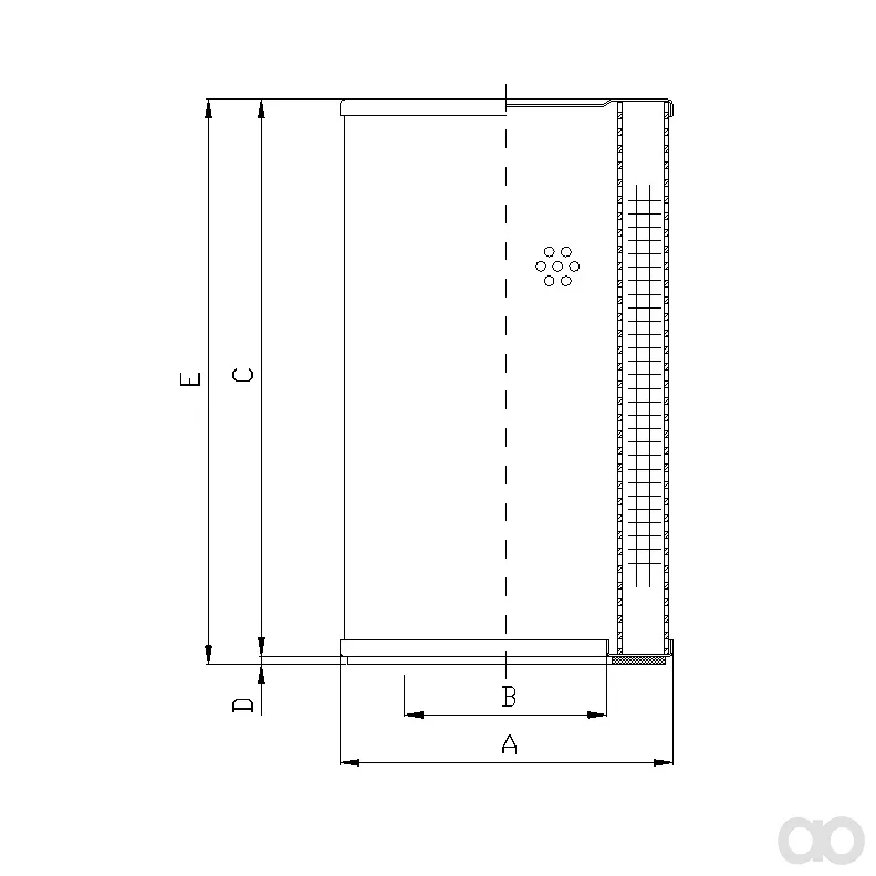 Filtrec - WP549 - Elemento filtro idraulico