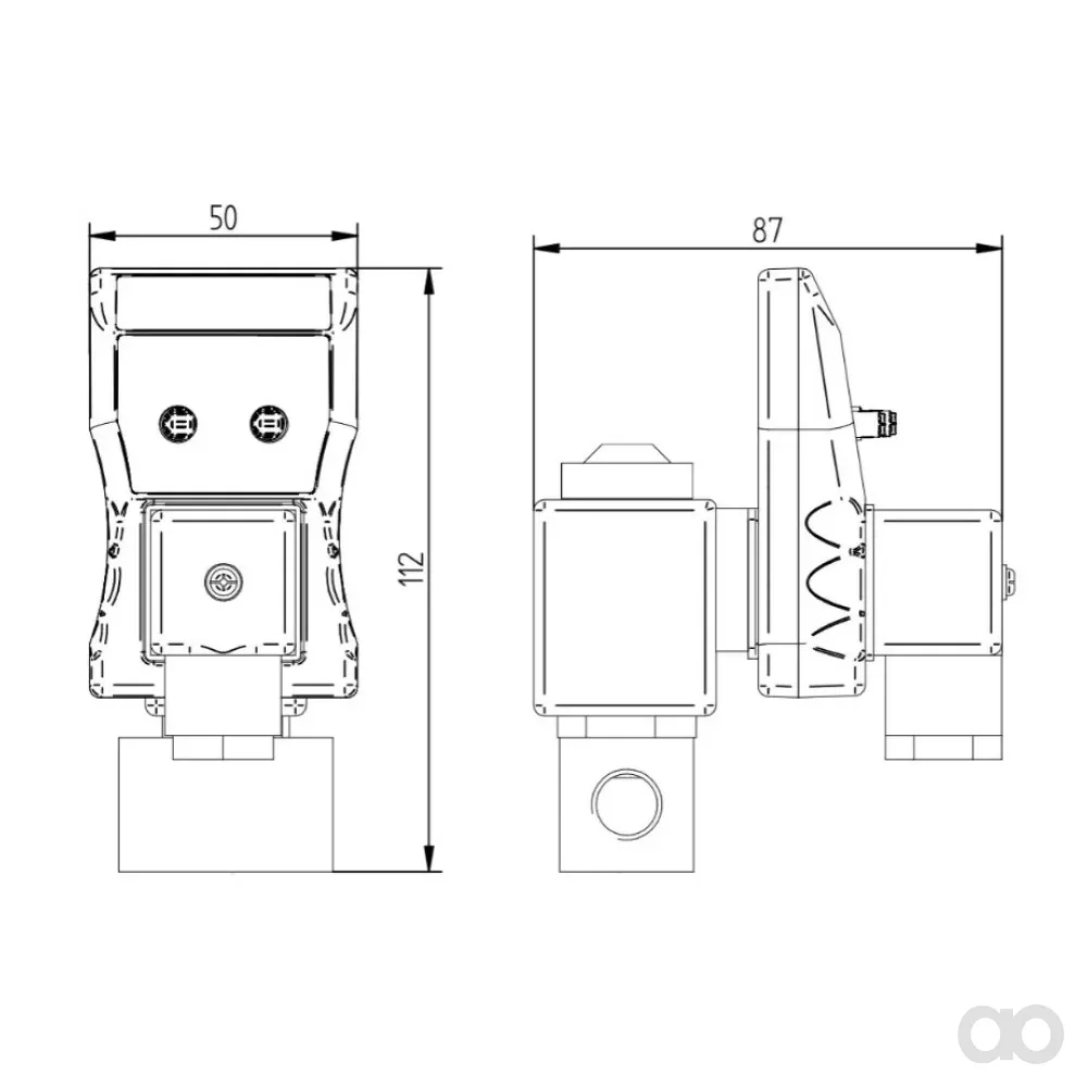 JORC - 1603 - Jorc fluidrain g1/2 4.5 v 230vac