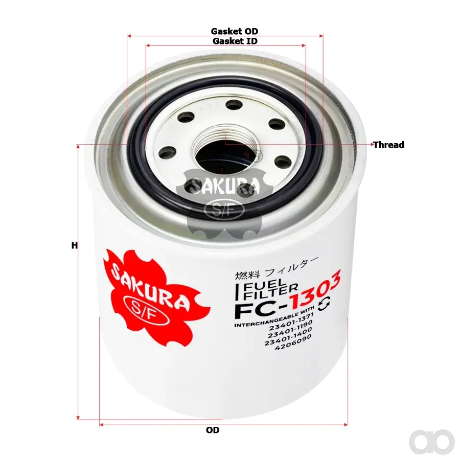 Sakura - FC-1303 - Elemento filtro carburante
