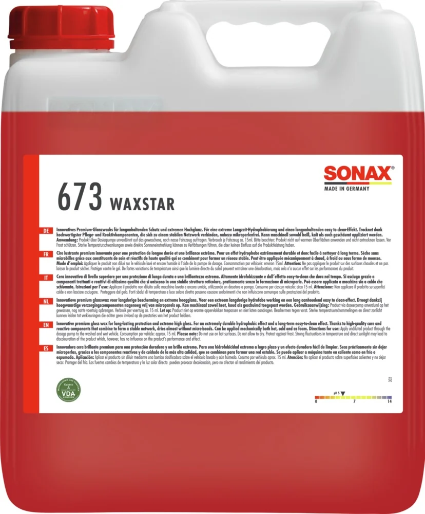 Sonax - SONAX WaxStar - 10 litri - Sonax waxstar - 10 litri