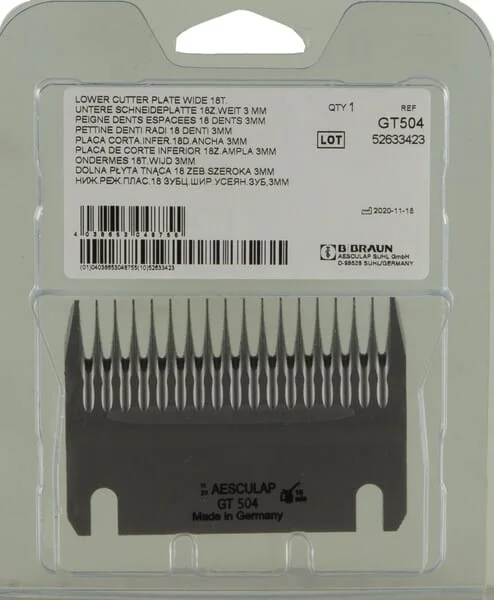 Aesculap - GT504 - Lama inferiore 18 denti