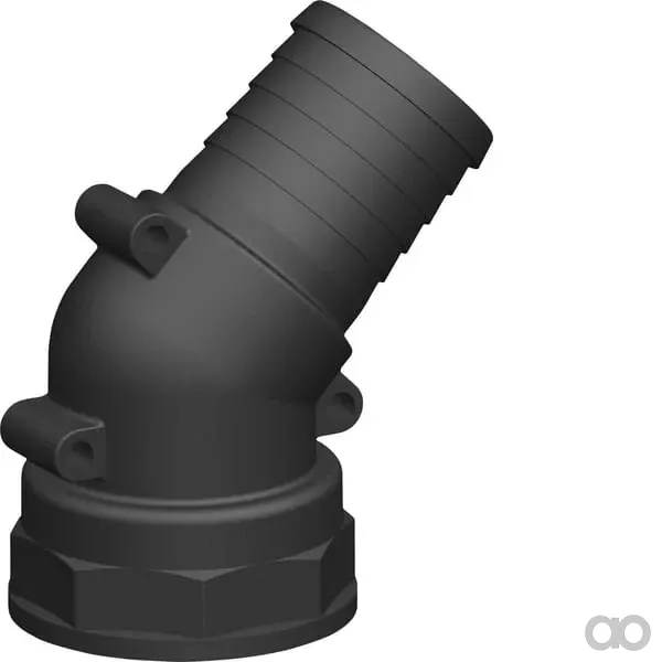 Arag - 111750 - Flessibile per tubo 45° 50 mm x 2" F