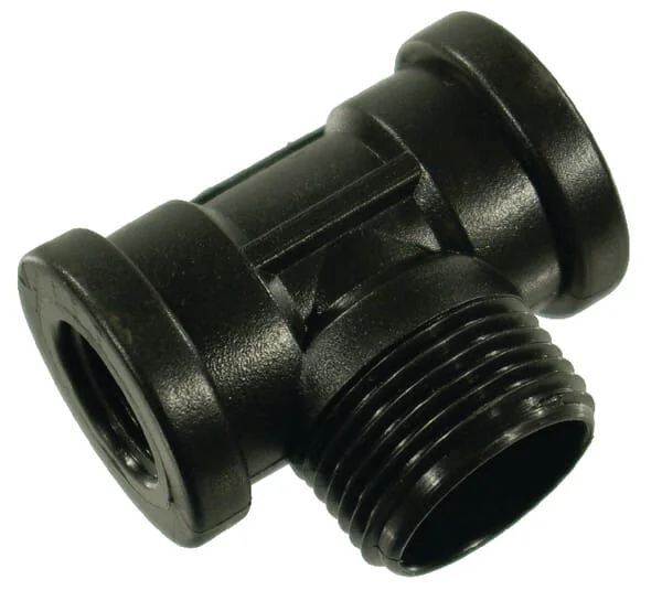 Arag - 133024 - T-Pezzo 2x Femmina 1/2" + 1x Maschio 1"