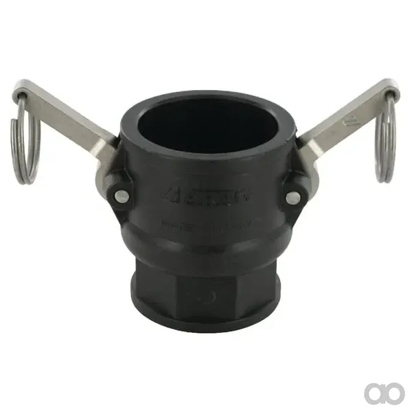 Arag - 18106D - Camlock Tipo D 1-1/2" Filettatura Femmina, Polipropilene