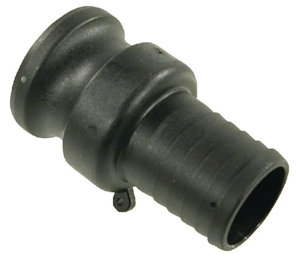 Arag - 18106E - Raccordo a camlock tipo E per connessione tubo da 1-1/2", polipropilene