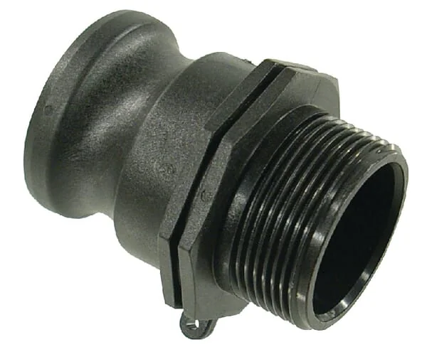 Arag - 18106F - Raccordo Camlock Tipo F 1-1/2" Filettatura Maschione, Polipropilene