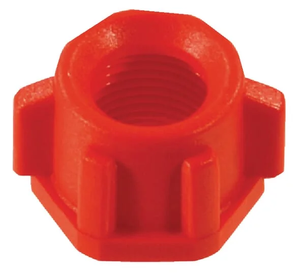 Arag - 20001003 - Guarnizione per ugello, filettato, Sw13, Rosso, Arag