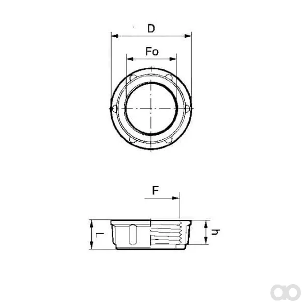 Arag - 2002090 - Dado a vite 3"