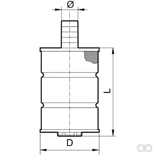 Arag - 306250 - Bastone per aspirazione con manica 50 mm