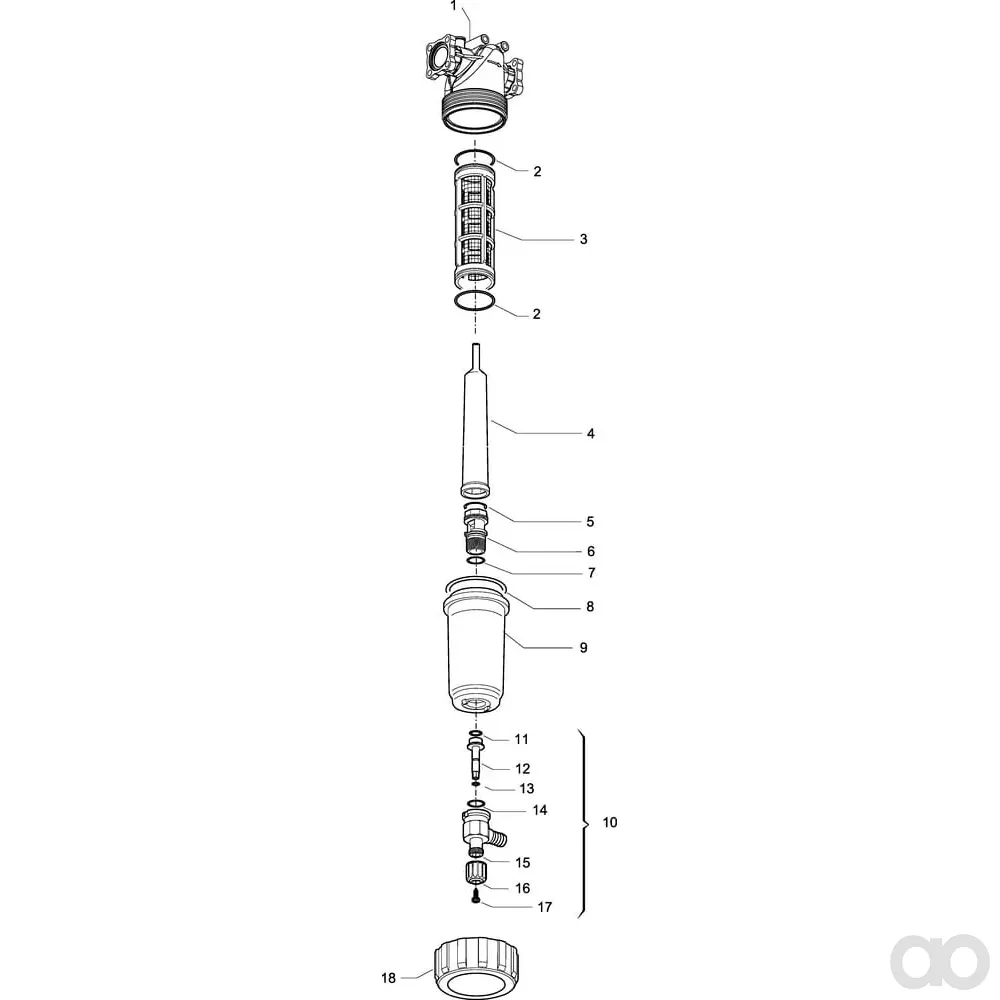 Arag - 32291135 - Filtro a pressione con auto-pulizia