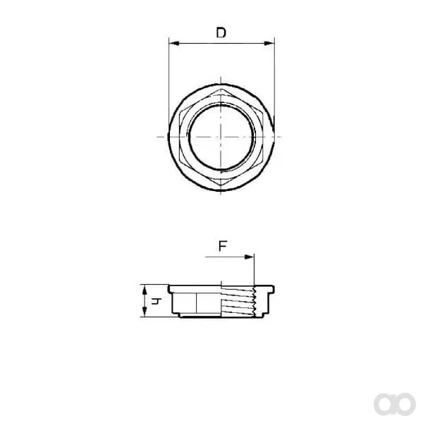 Arag - 3262000050 - Bocchetta filtro Vite 326/328 Arag