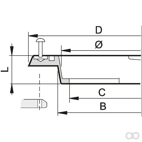 Arag - 350401 - Diametro del coperchio/anello del serbatoio 140 mm