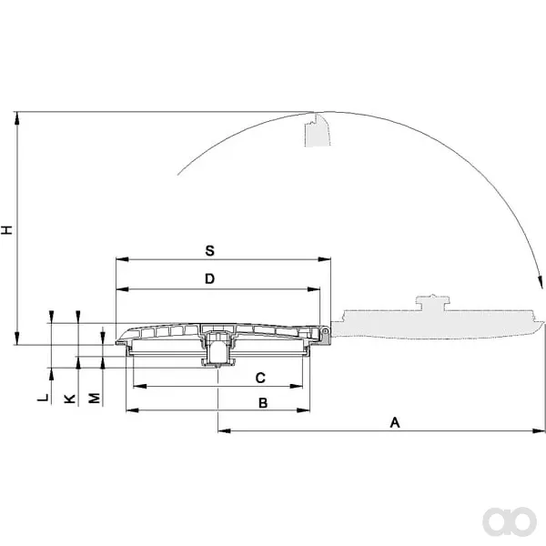 Arag - 356040 - Coperchio piatto
