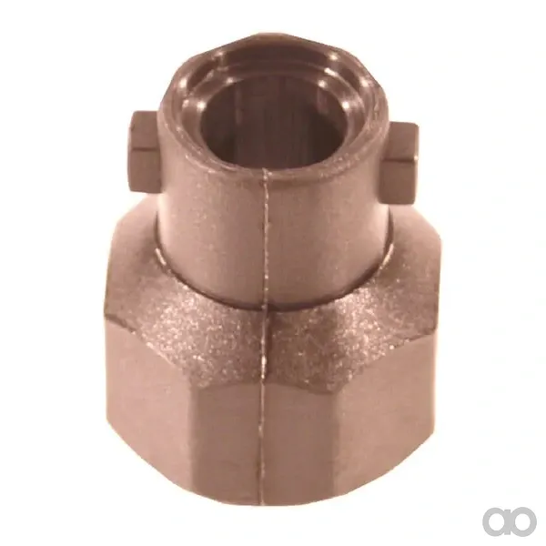 Arag - 400277 - Bocchettone Adattatore, Filettato, a Baionetta, Nero, Arag