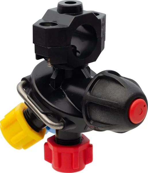 Arag - 4012035 - Supporto per ugello 3/8" tipo morsetto a 3 vie