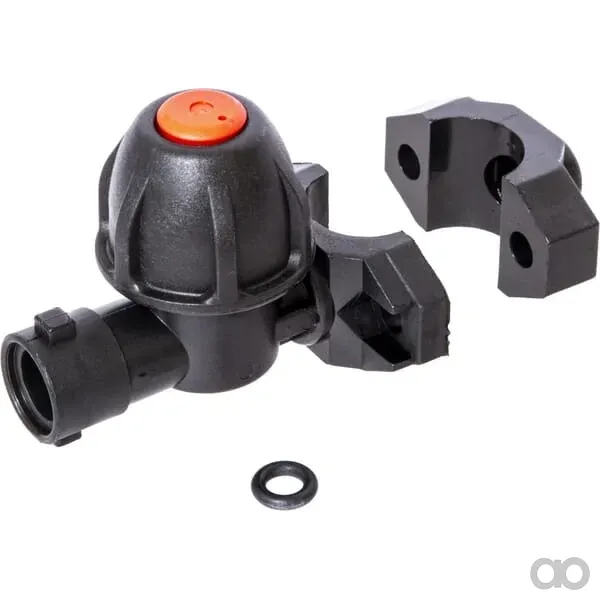 Arag - 402235 - Supporto per ugello DCV ISO, morsetto tubo 1/2"