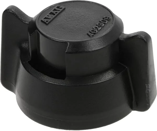 Arag - 40290901 - Copertura per foro, a baionetta, nera