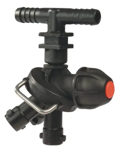 Arag - 4133222 - Supporto per ugello 3 ISO DCV doppio 1/2" con connessione per tubo