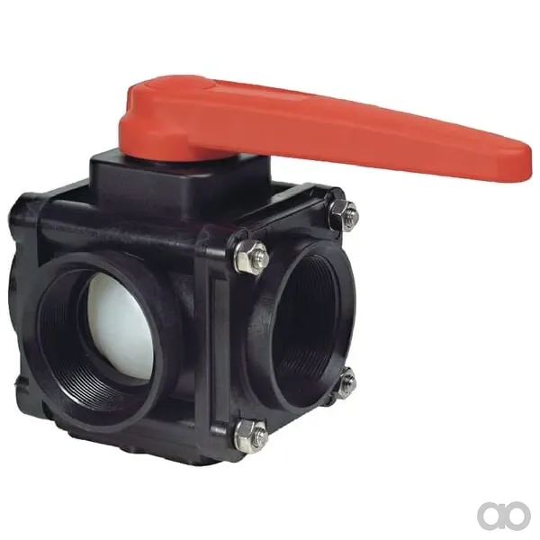 ARAG - 453016A77 - Ball Valve 3-Way 2\ 10BAR"