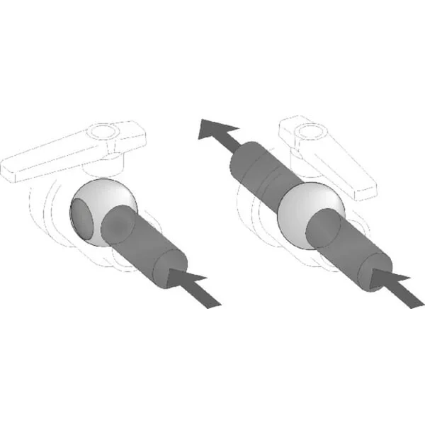 Arag - 45511103 - Valvola a sfera 3/4 2 vie