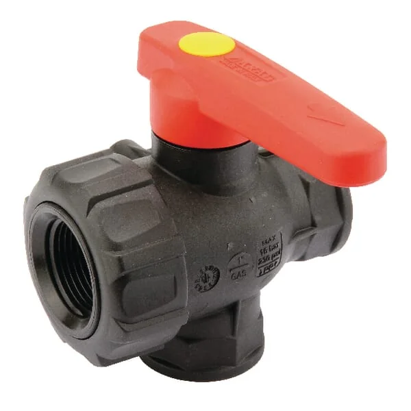 Arag - 45531114 - Valvola a sfera 1 3 vie, passante