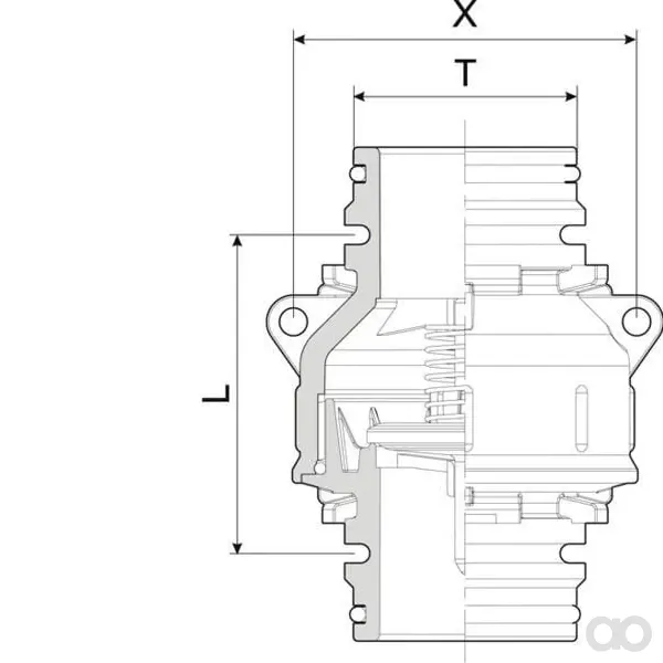 Arag - 504201F - Valvola di ritegno t7m