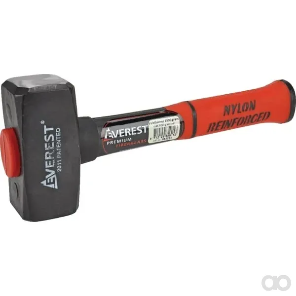 Atlas - 985015 - Martello da costruzione Atlas con manico in fibra di vetro 1,5 kg