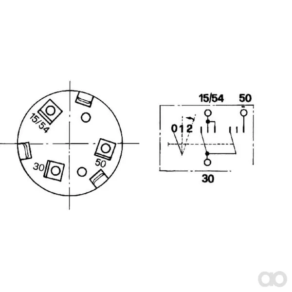 Cobo - 14160000 - Interruttore di accensione